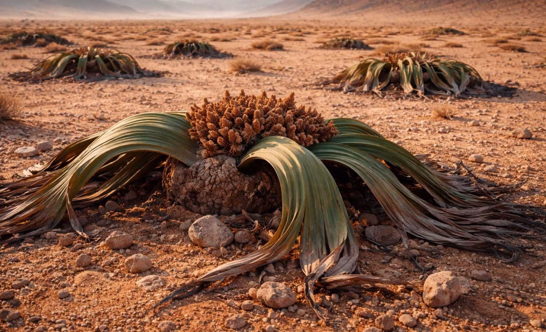 Planta care poate trăi peste 1000 de ani: povestea fascinantă a lui Welwitschia mirabilis