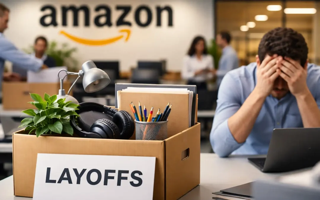 Amazon a confirmat 16.000 de concedieri după trimiterea accidentală a unui email intern