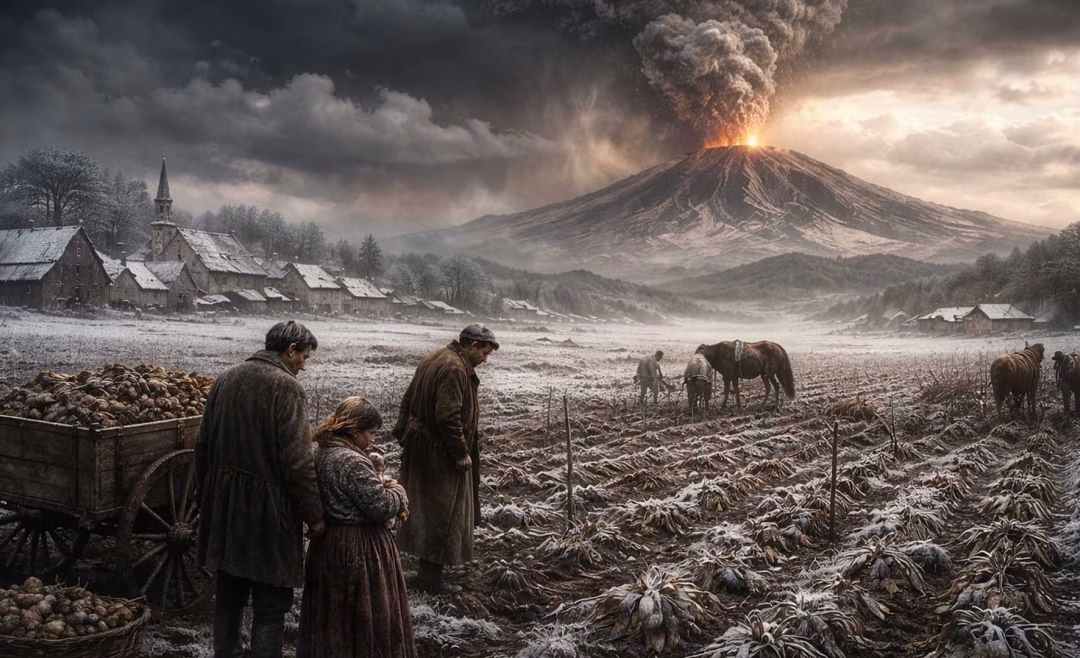 1816, anul fără vară: cum o erupție vulcanică a schimbat clima planetei
