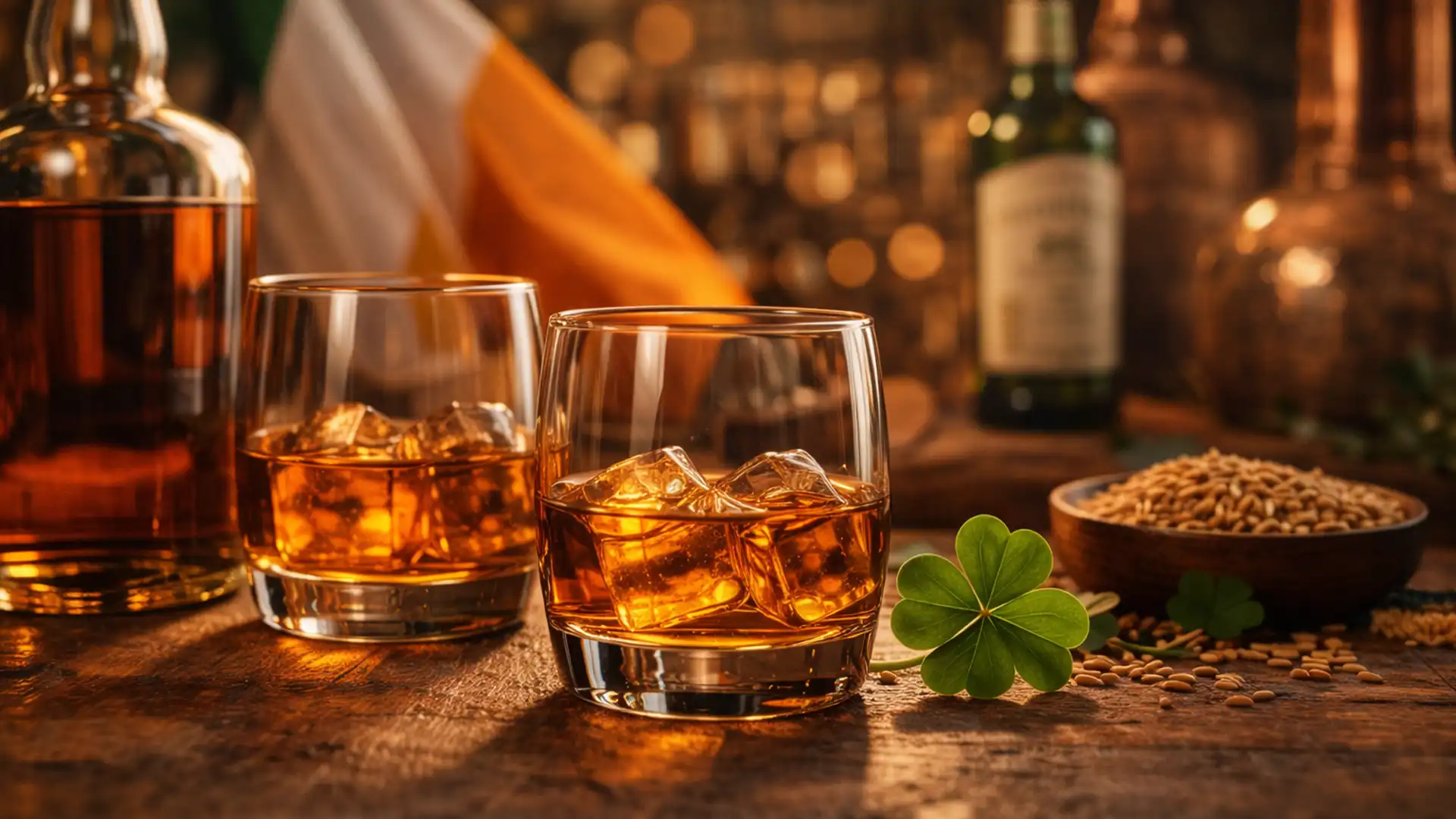 3 Mar., Ziua Internațională a Whiskey-ului Irlandez - distilat fin, de culoare chihlimbarie, cu o moștenire bogată