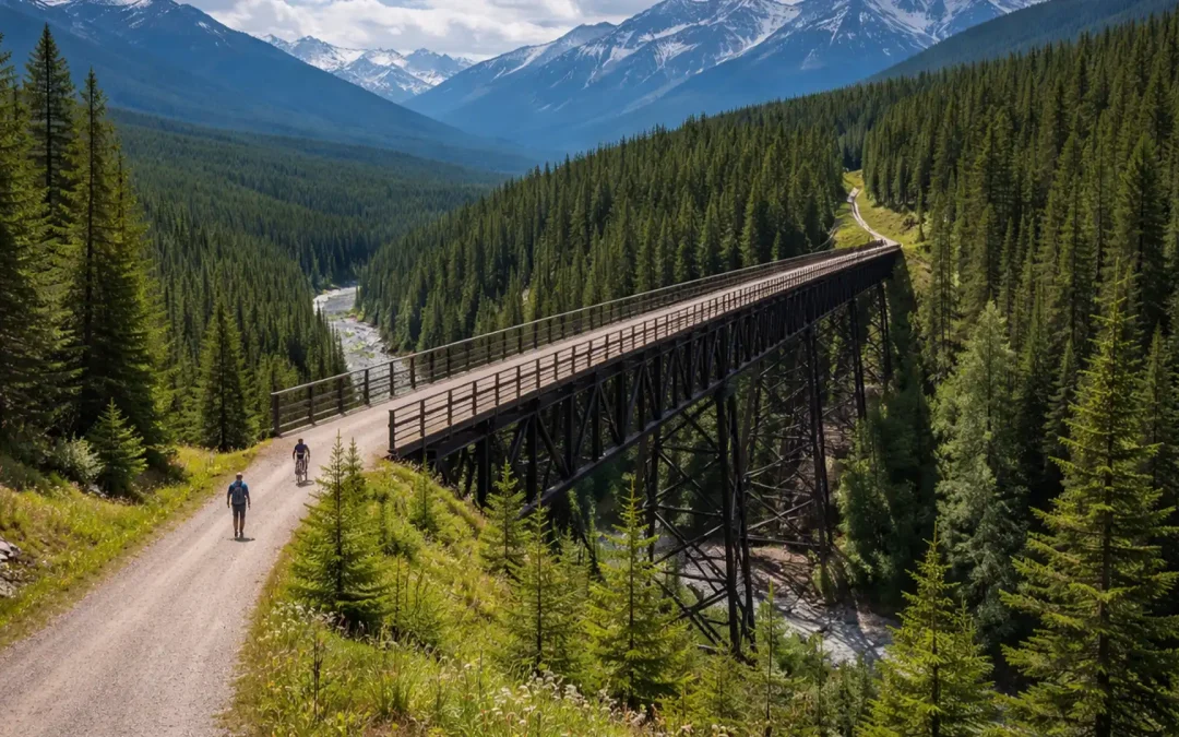 Traseul de 109 kilometri care redeschide Munții Stâncoși Canadieni pentru călători