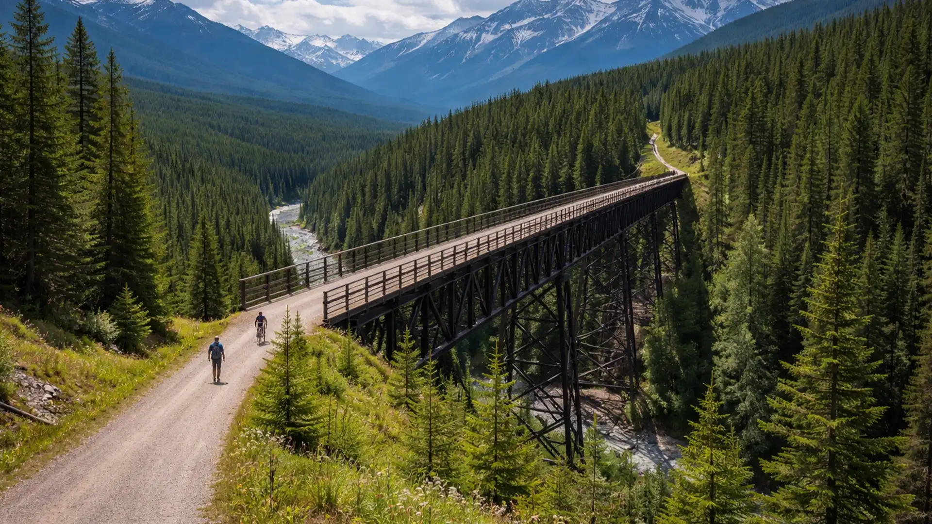 Traseul de 109 kilometri care redeschide Munții Stâncoși Canadieni pentru călători