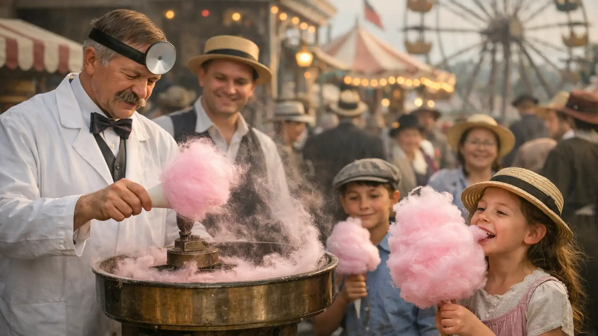 Vata de zahăr a fost inventată de un dentist. Povestea ironic-dulce din spatele „Fairy Floss”
