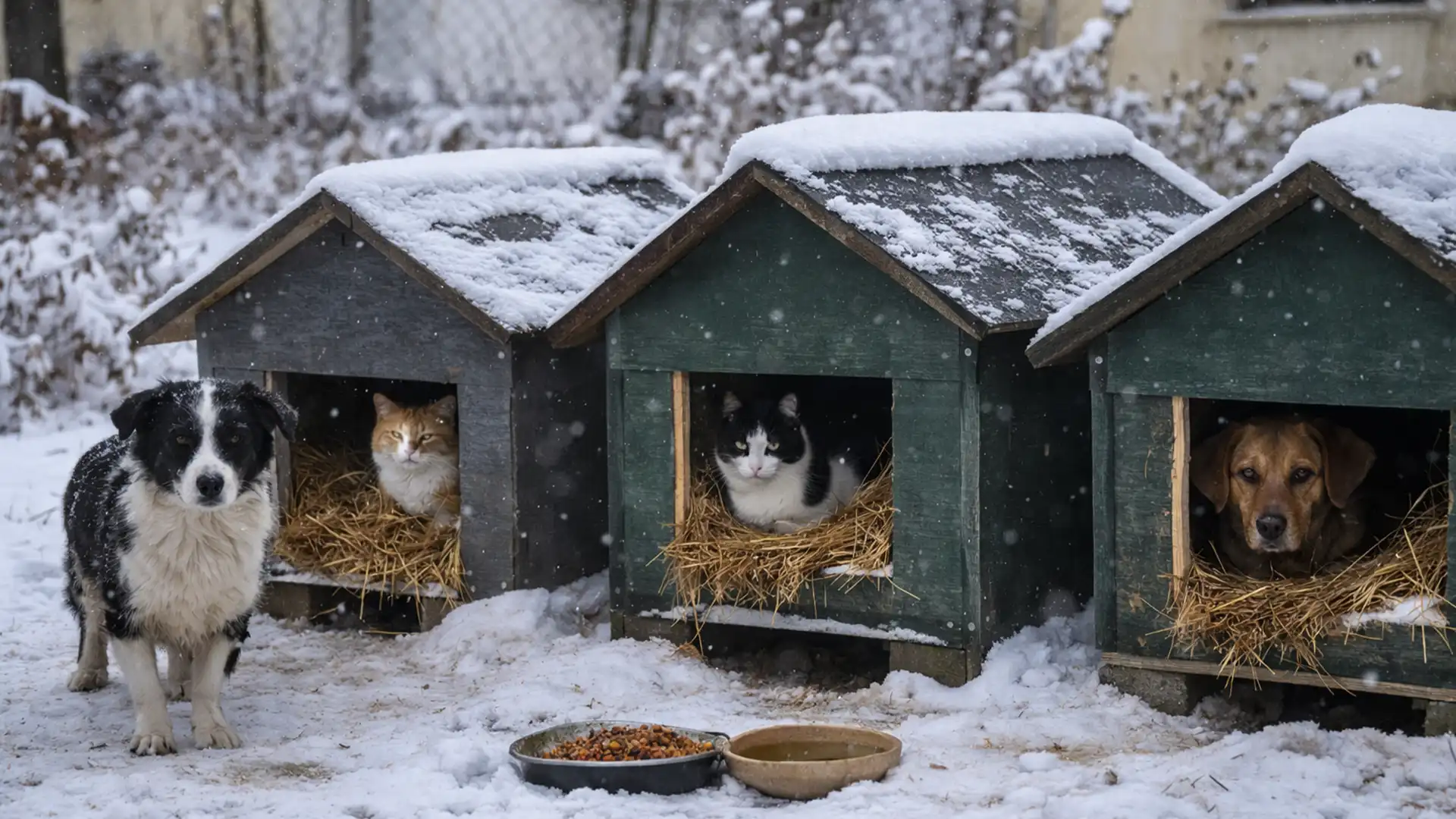 Adăposturi termice pentru animalele străzii: exemplul de solidaritate din Ungaria