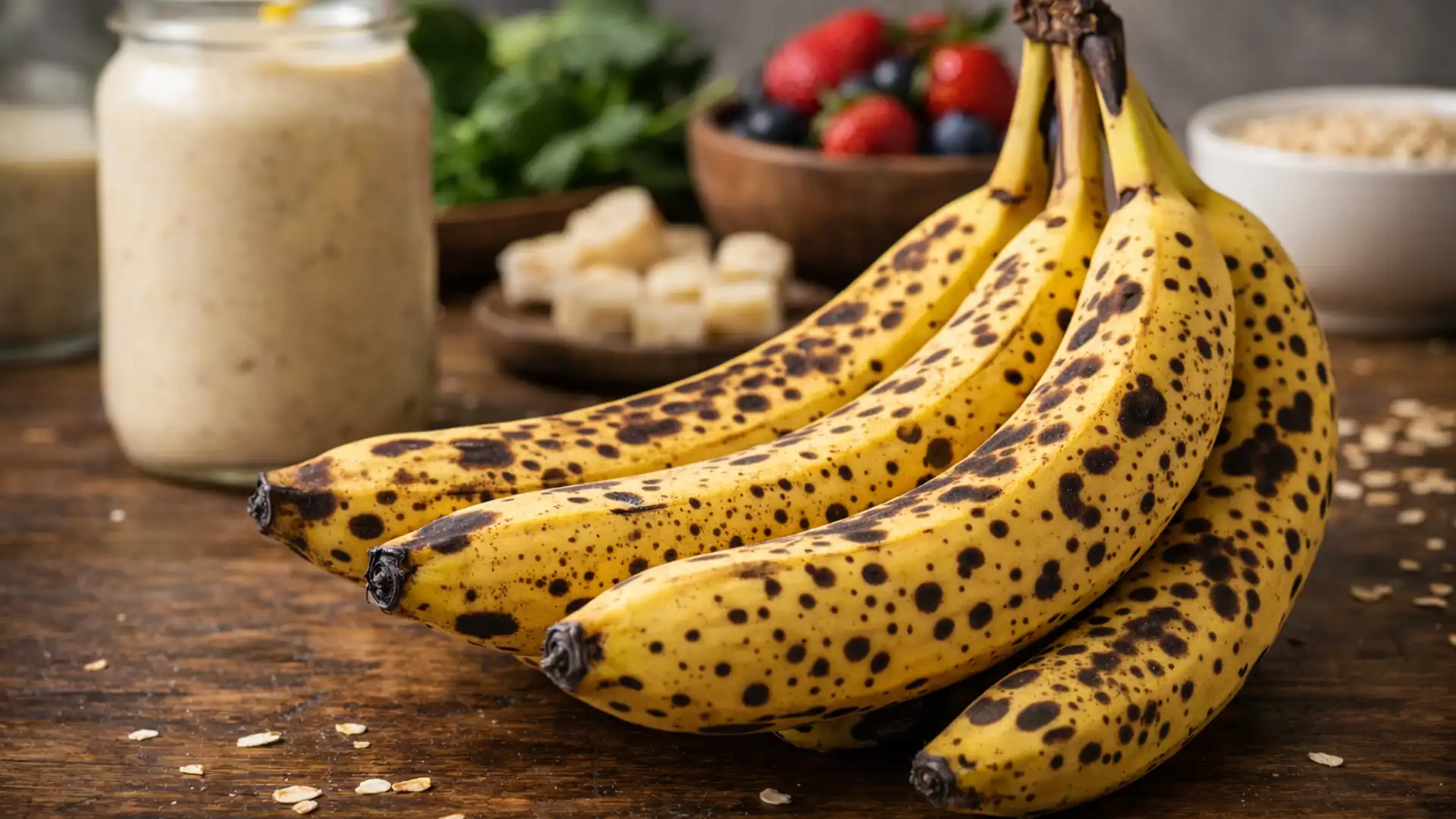 Nu mai arunca bananele cu pete negre. Fructele foarte coapte pot deveni un aliat puternic al sistemului imunitar