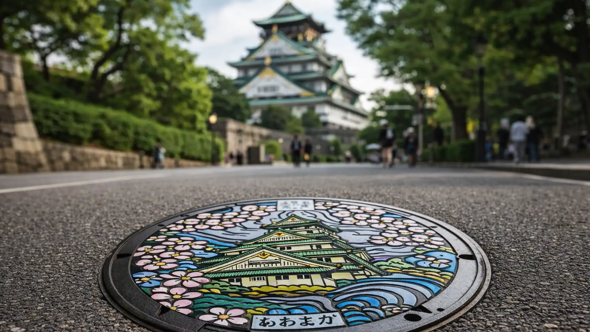 Capacele de canal din Japonia, transformate în opere de artă urbană
