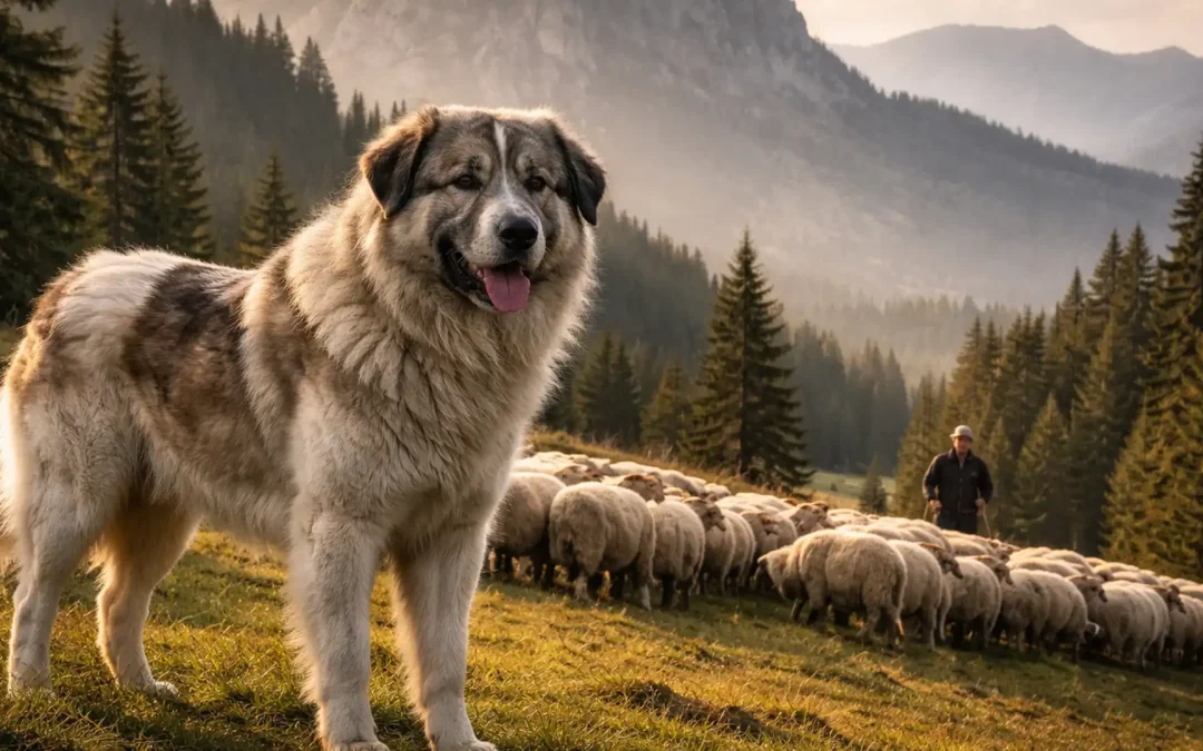 Ciobănescul Românesc Carpatin, câinele care a apărat turmele României timp de secole
