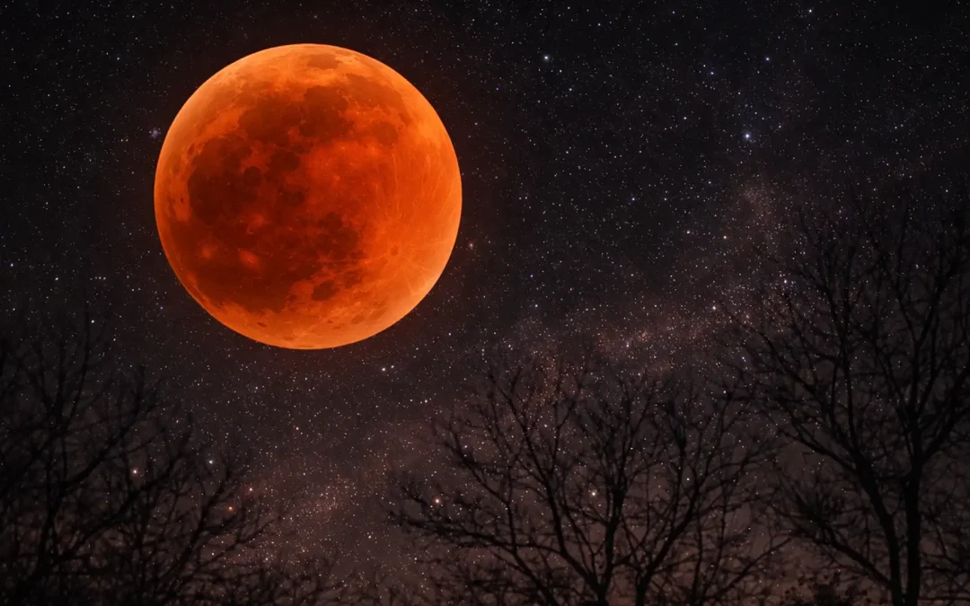 Eclipsa totală de Lună din 3 martie 2026 va fi ultima până în 2028