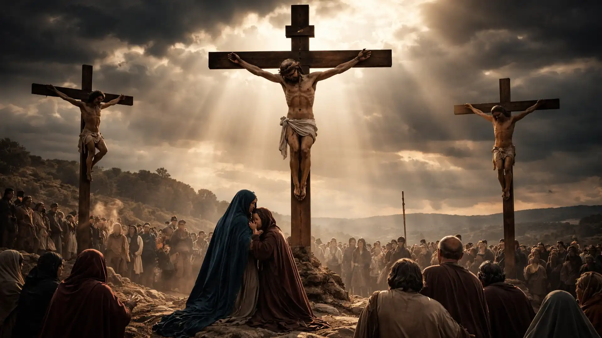 Povestea răstignirii lui Iisus Hristos