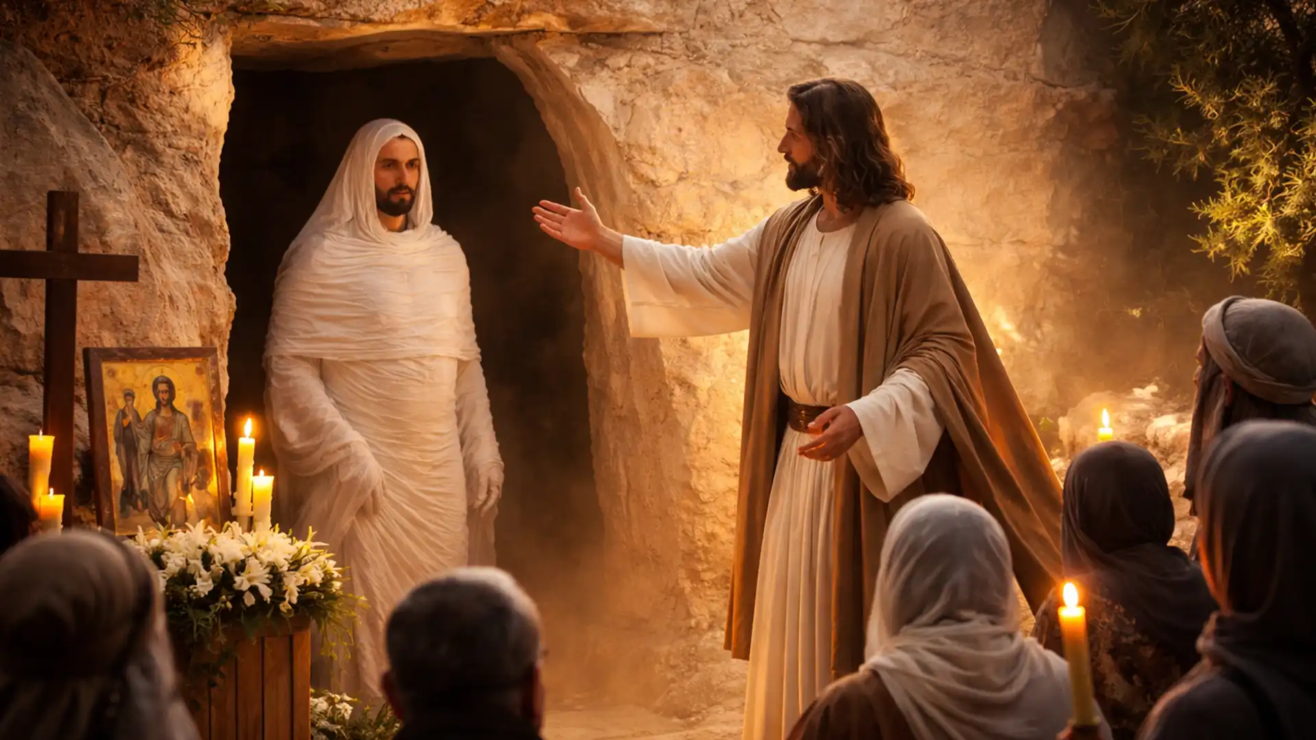 Sâmbăta Sfântului Lazăr, 4 Aprilie – ziua de dinaintea Duminicii Floriilor