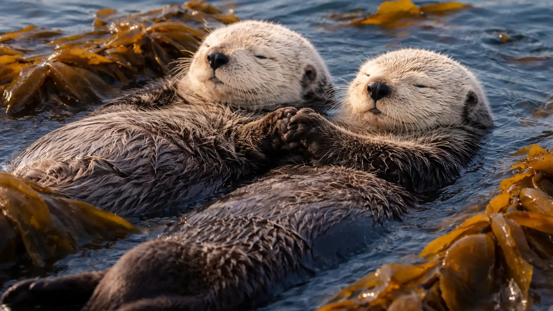 Vidrele de mare și ritualul tandru al somnului: cum supraviețuiește afecțiunea în mijlocul oceanului