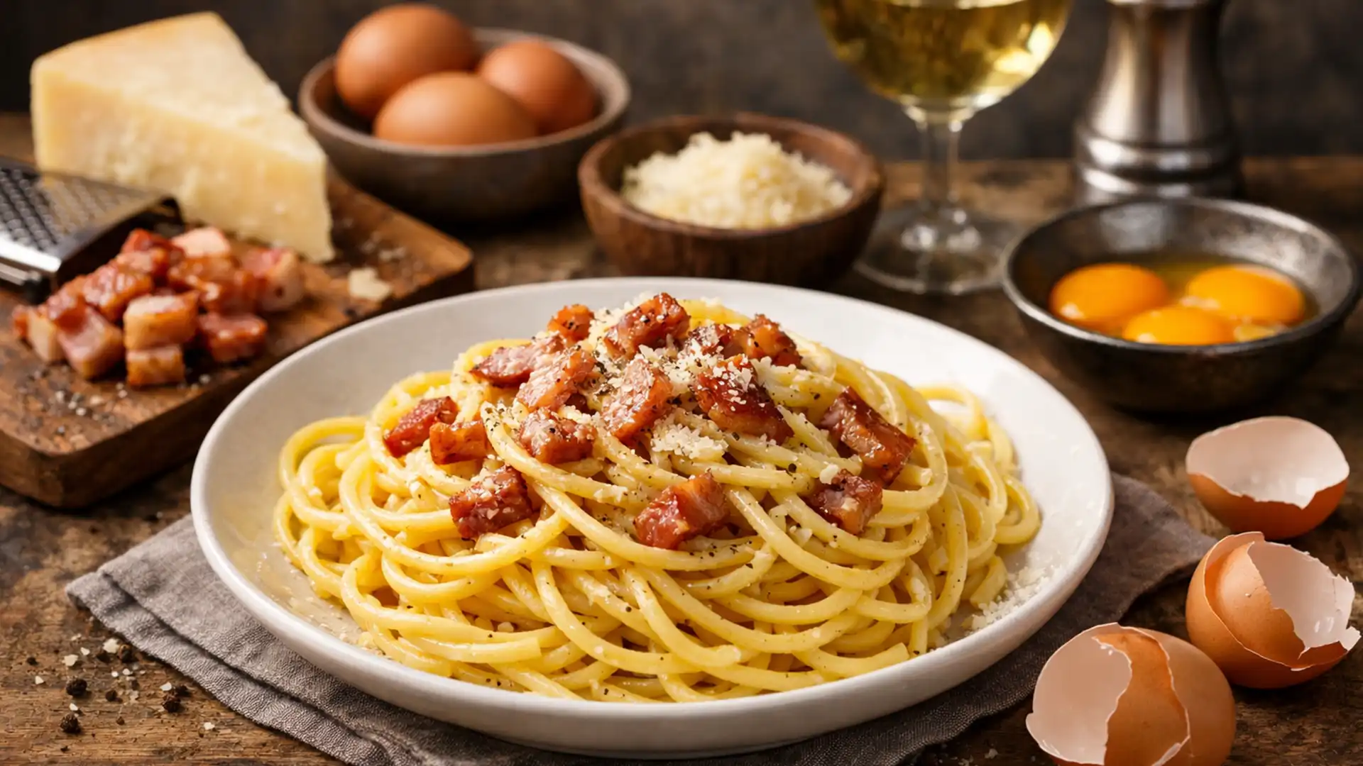 6 Aprilie, Ziua Carbonara – celebrarea pastelor cremoase care au cucerit lumea