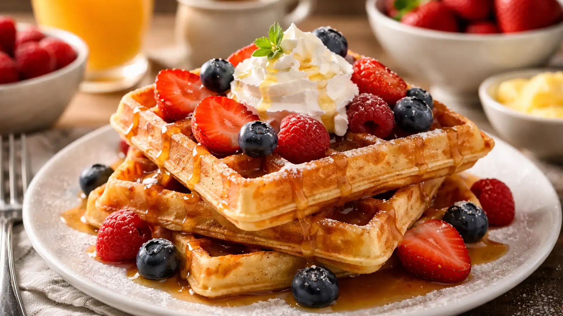 25 Mar., Ziua Internațională a Vafelor – ușor de preparat și perfecte pentru orice moment al zilei