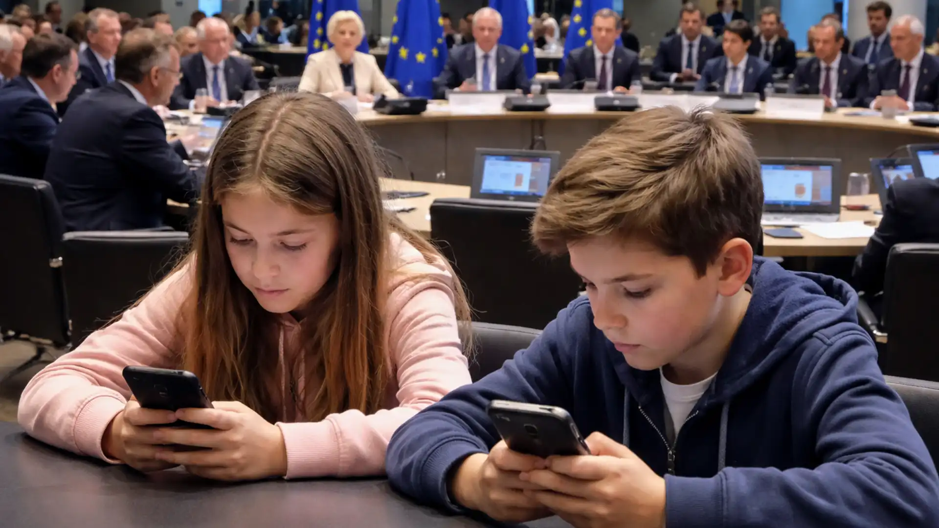 Liderii UE cer accelerarea introducerii unei vârste minime pentru social media, pentru protecția minorilor