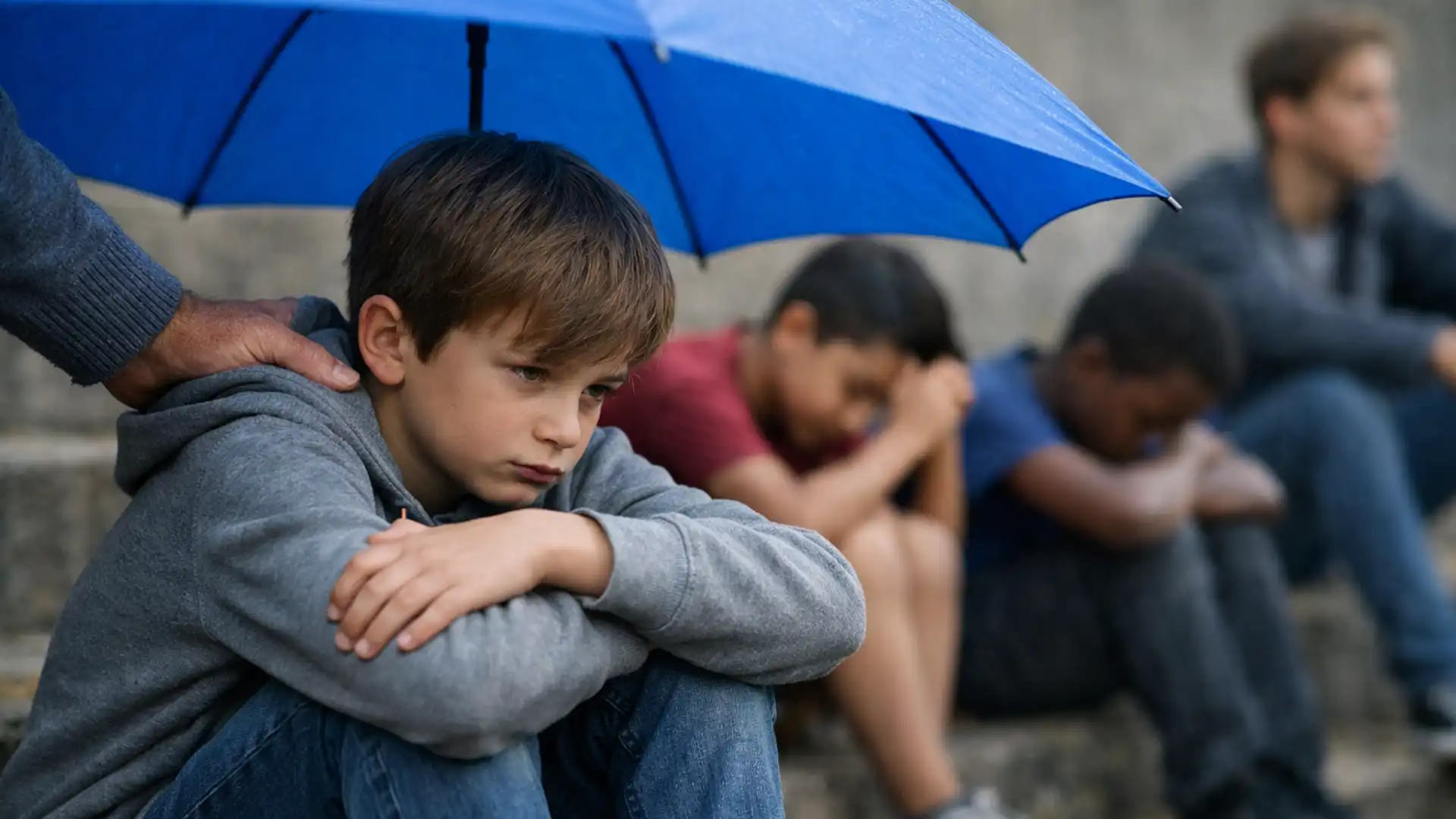 Ziua Umbrelei Albastre, 16 Aprilie – atenția asupra protejării băieților și tinerilor de violența sexuală Ziua Umbrelei Albastre, 16 Aprilie – atenția asupra protejării băieților și tinerilor de violența sexuală