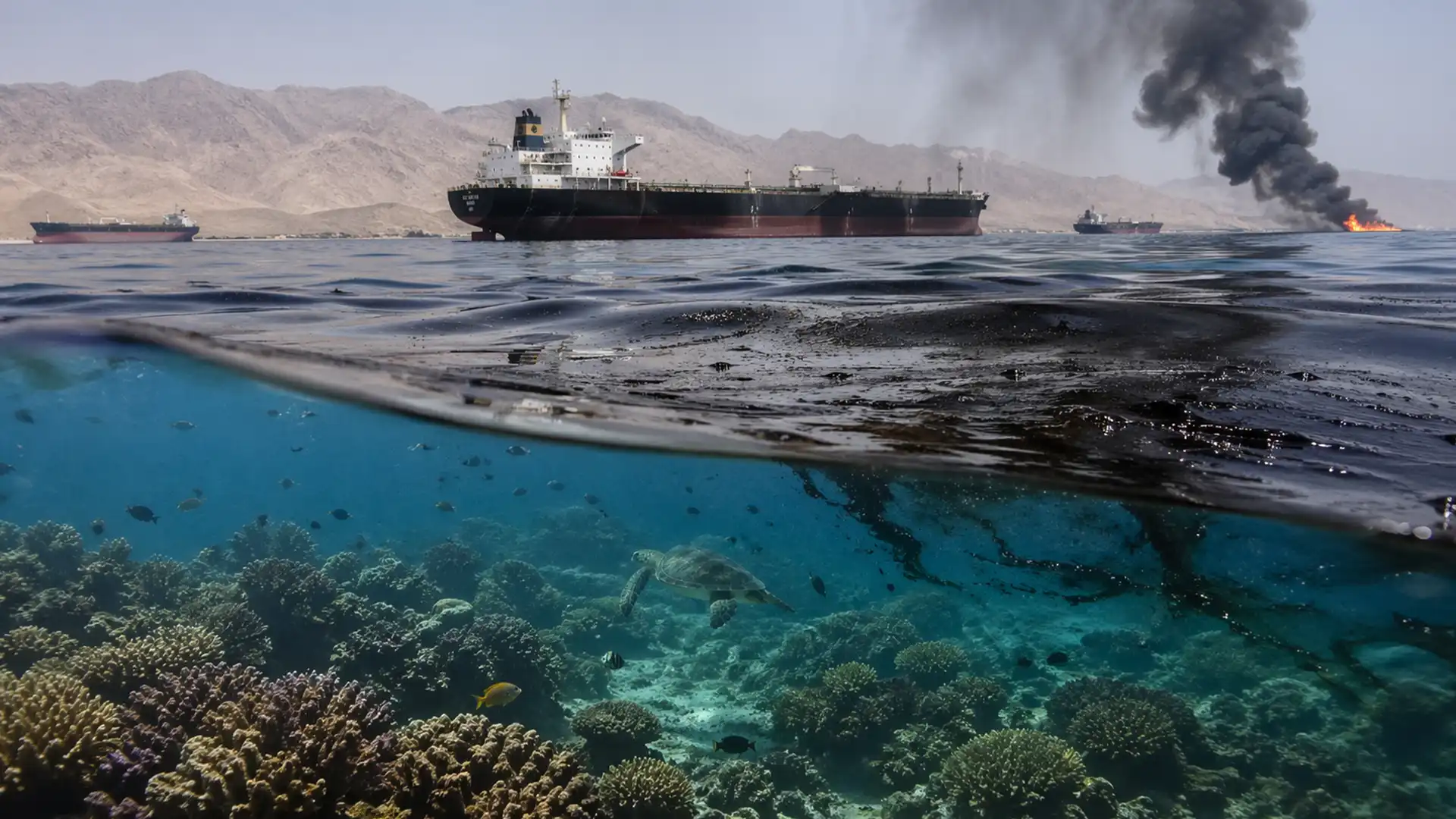 Lumea subacvatică spectaculoasă aflată în pericol pe măsură ce războiul cu Iranul continuă