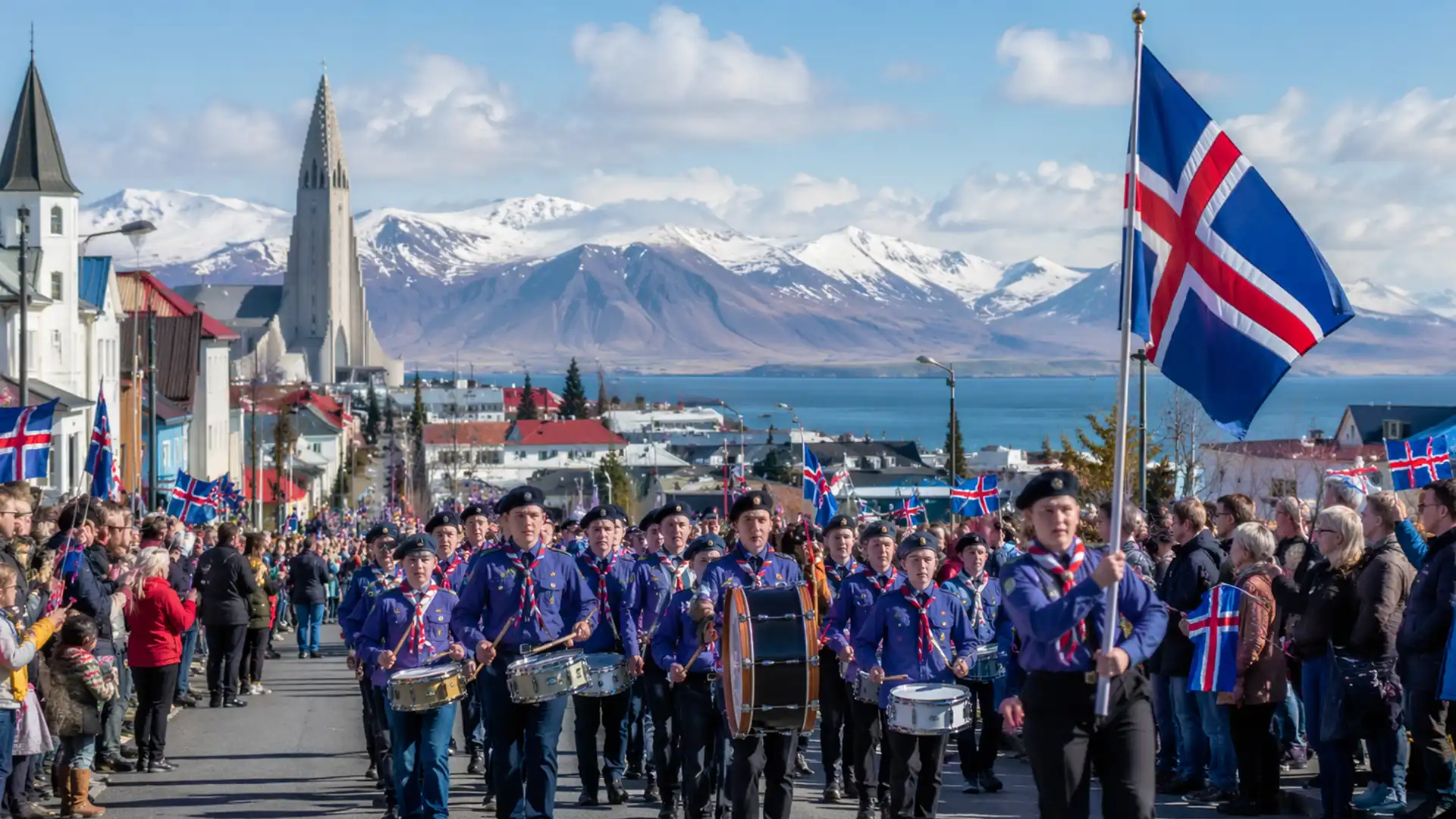 Prima zi de vară în Islanda – marchează începutul unor zile mai luminoase, după lunga și întunecata iarnă