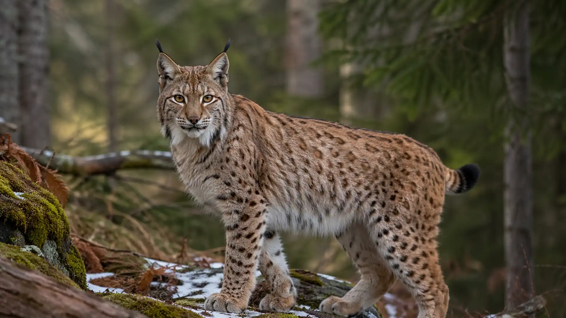 Râsul carpatin – felina misterioasă a Munților Carpați