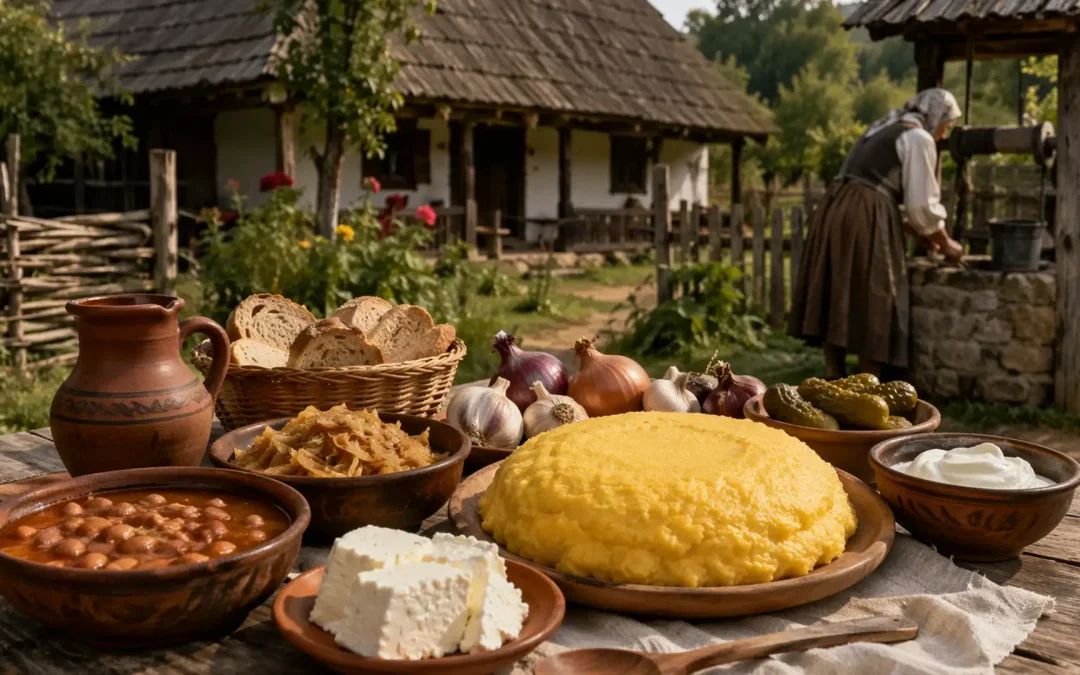 Cum mâncau românii acum 100 de ani. Alimentația simplă a unei societăți rurale