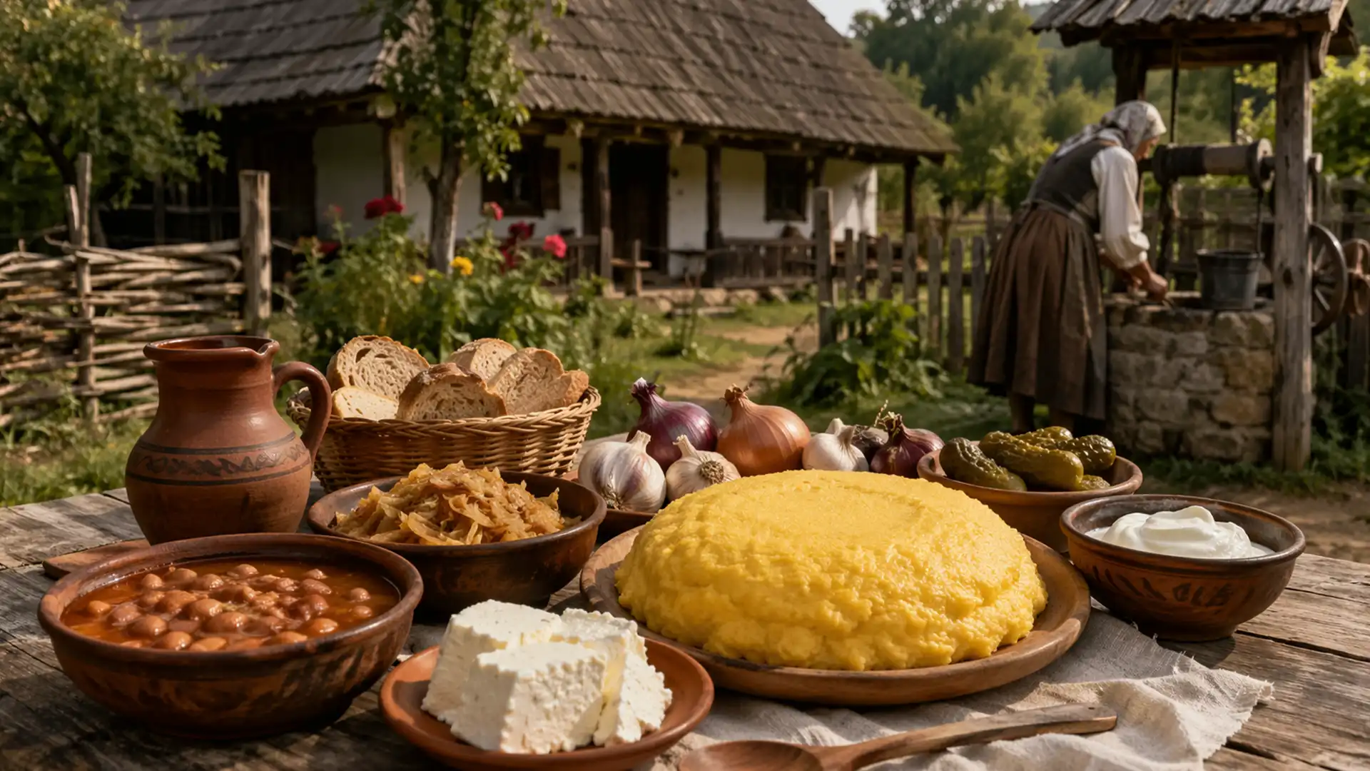 Cum mâncau românii acum 100 de ani. Alimentația simplă a unei societăți rurale