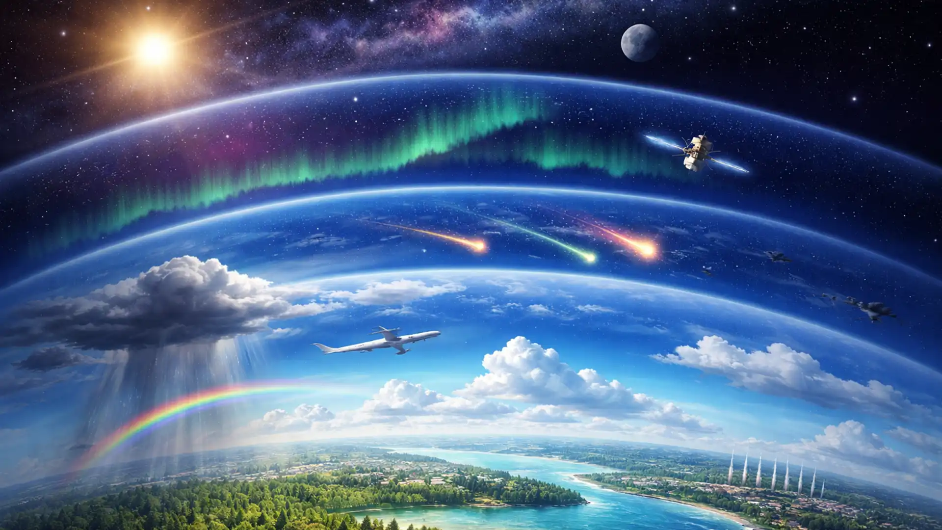 Straturile atmosferei Pământului și rolul lor esențial