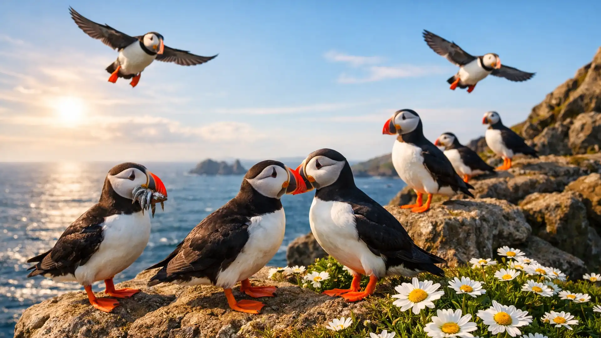 Ziua Puffinului, 14 Aprilie – una dintre cele mai carismatice păsări marine din lume