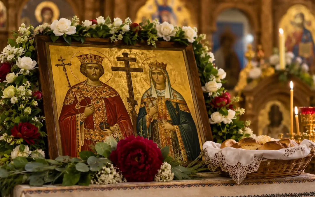 Sfinții Constantin și Elena, sărbătoriți pe 21 mai. Istorie, tradiții și obiceiuri