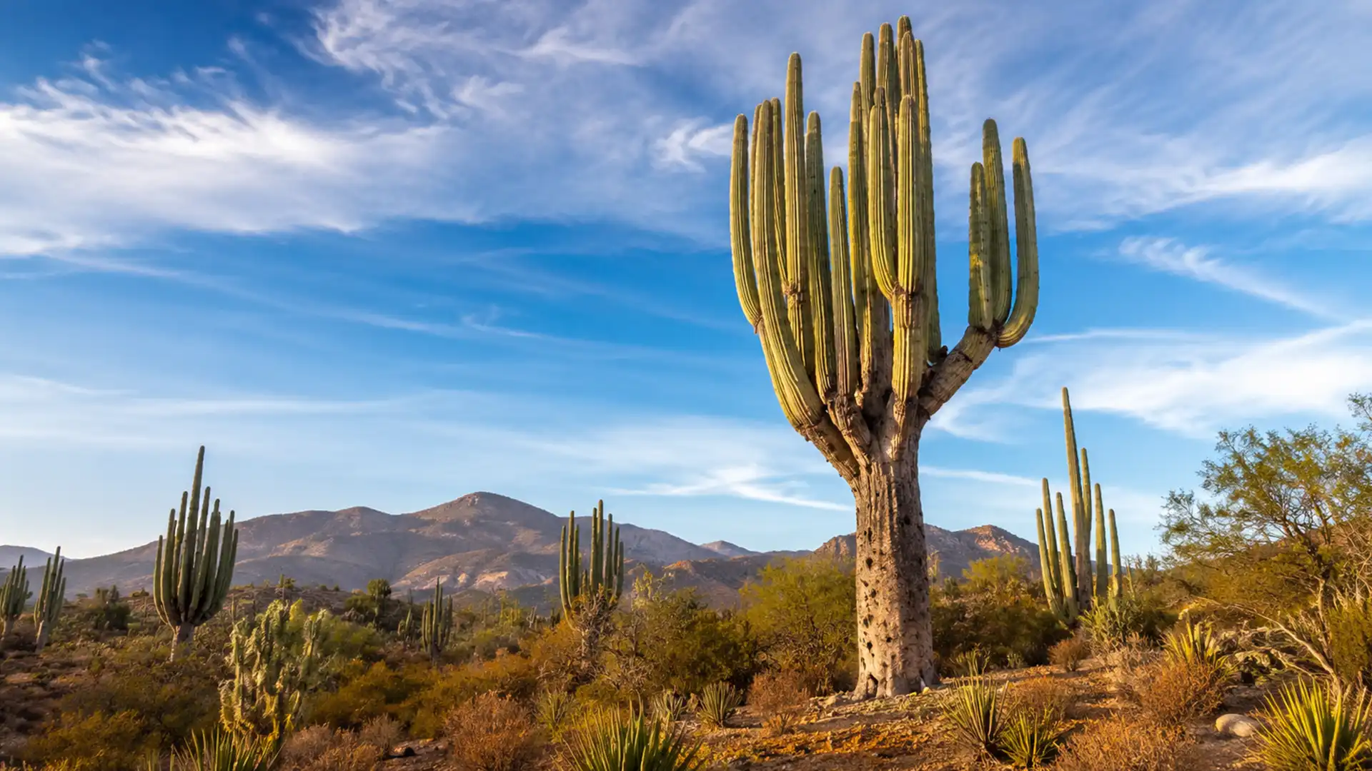 Cactușii uriași ai Mexicului: plante impresionante care pot trăi sute de ani