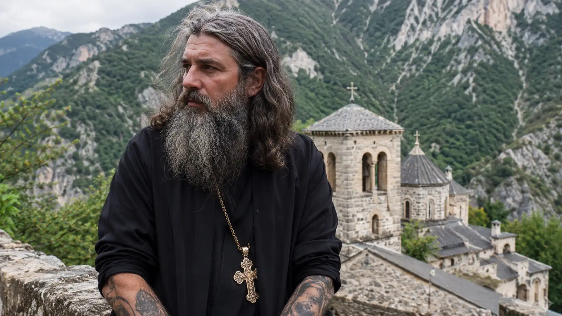 S-a retras în munți și și-a dedicat viața religiei. Transformarea spectaculoasă a fostului coleg al lui Adrian Mutu